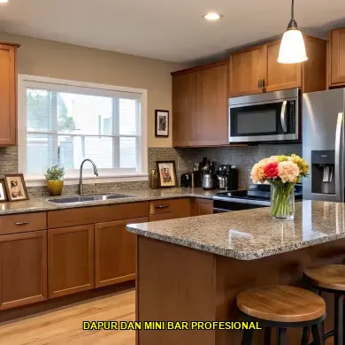 dapur dan mini bar profesional